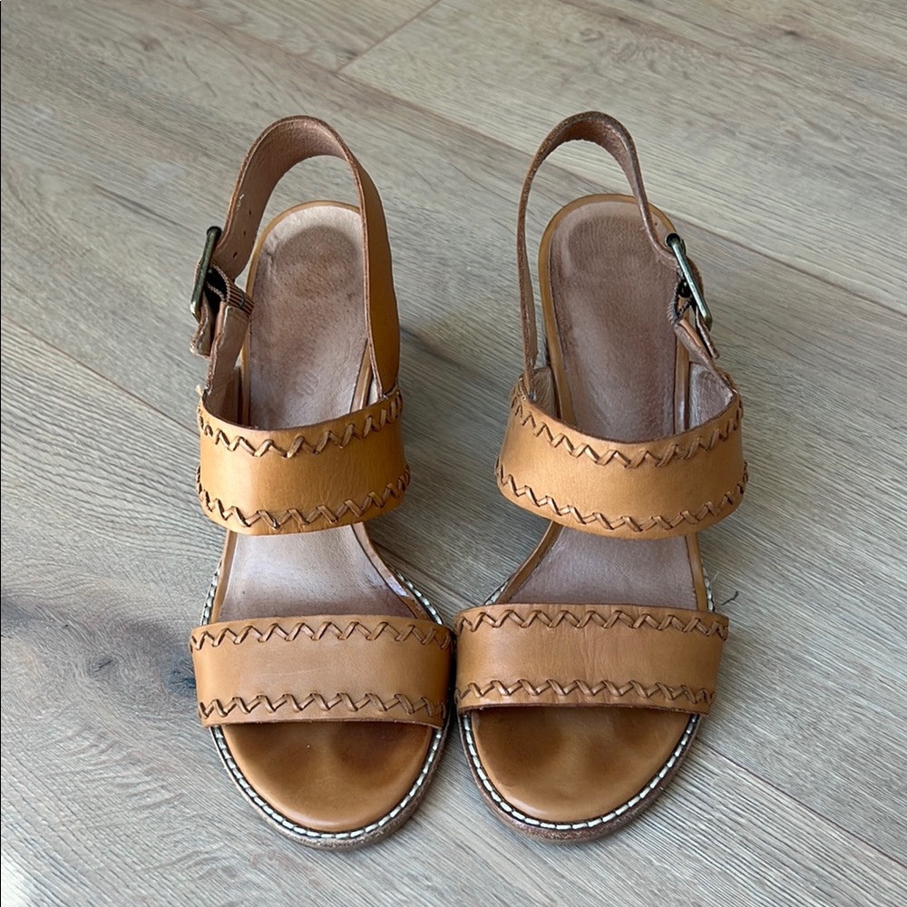 Madewell Leather Heeled Sandal